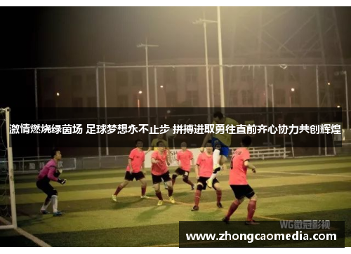 激情燃烧绿茵场 足球梦想永不止步 拼搏进取勇往直前齐心协力共创辉煌